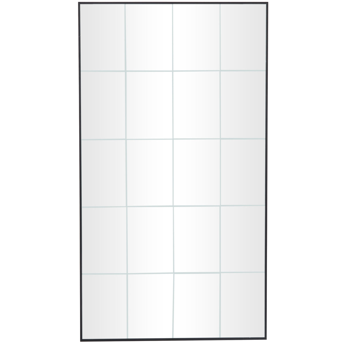 Espejo rectangular cuadricula