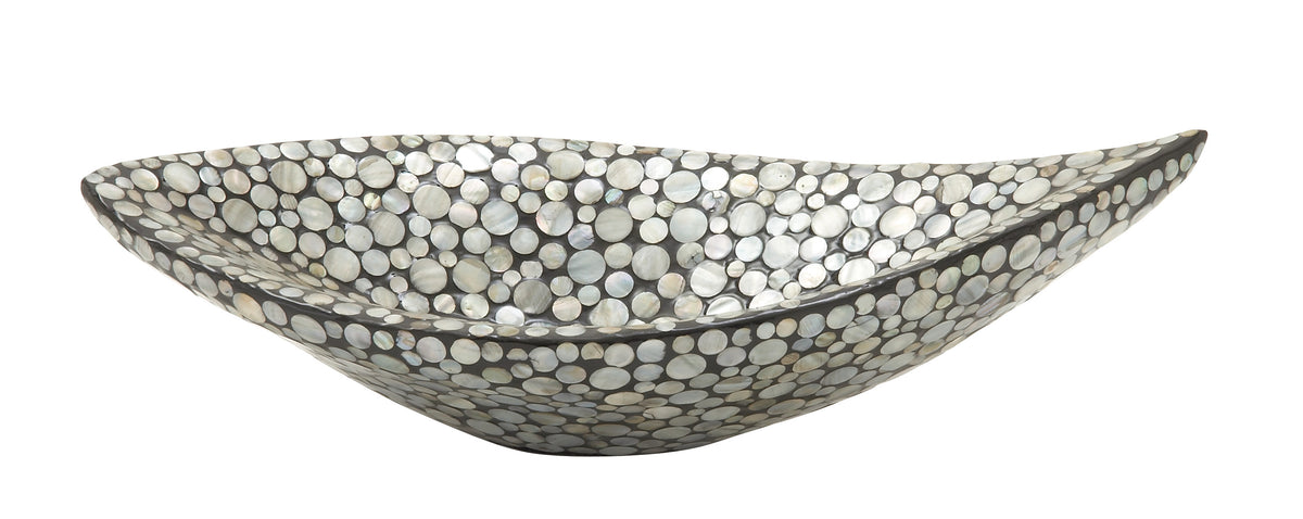 Bandeja nácar gris