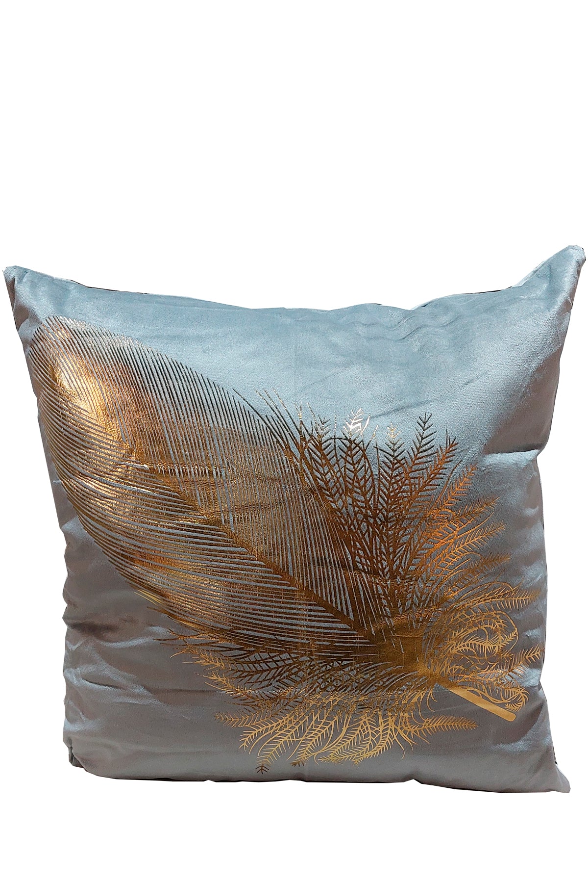 HOMY - Combo Plumón + Cojín Ind Azul