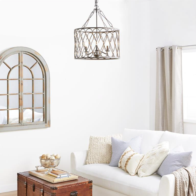 Lámpara colgante oxido