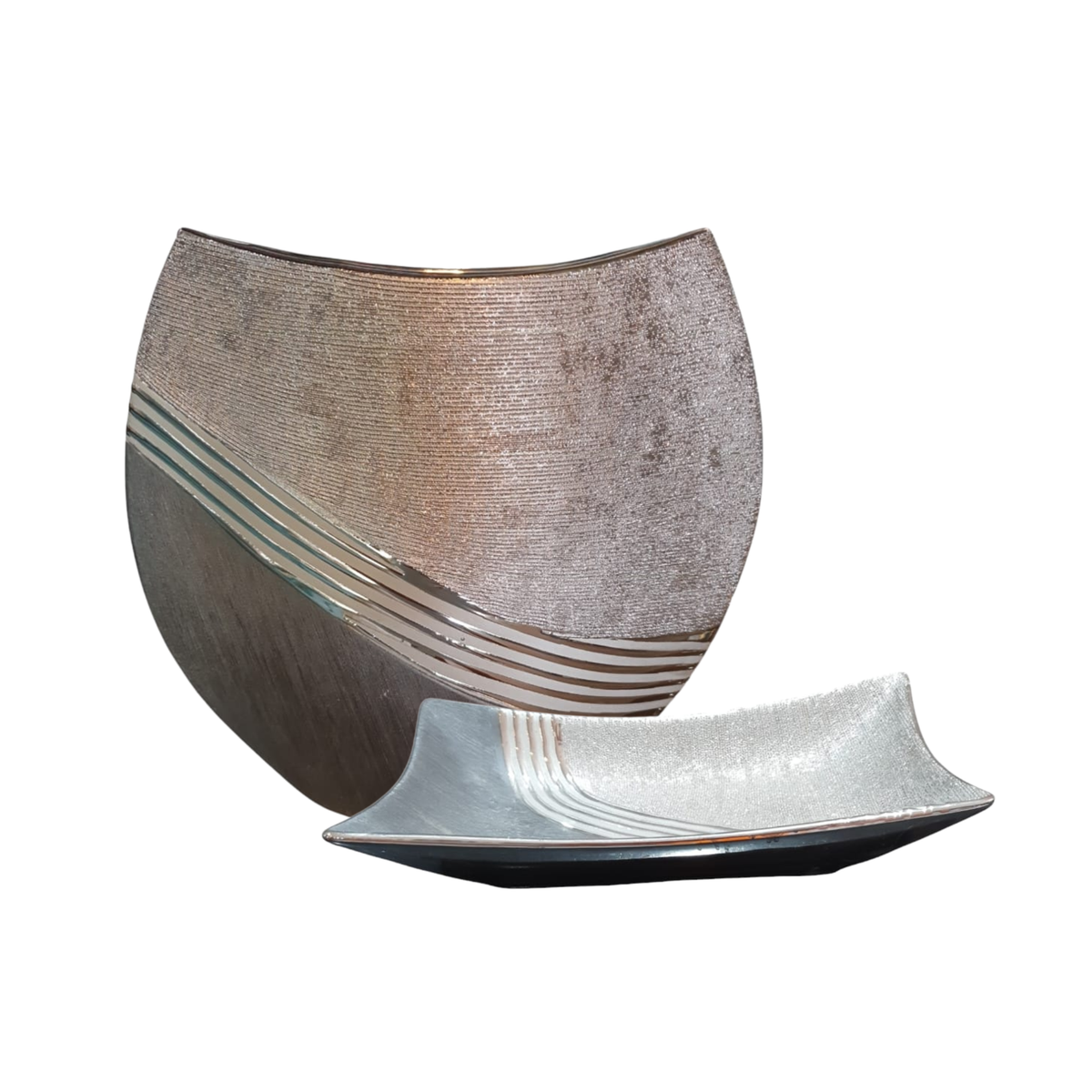 Pack Bandeja Richi y Jarrón Luxa