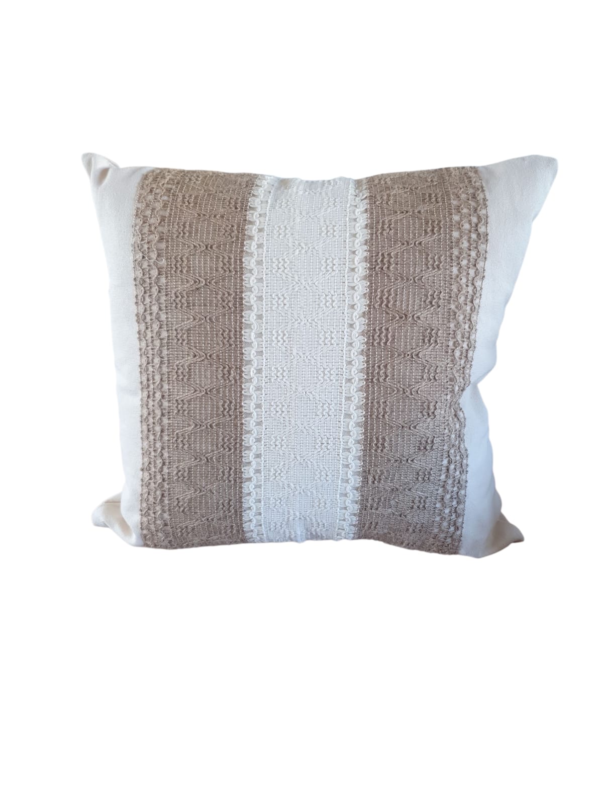 Cojín telar beige 40*40