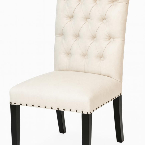 Silla de comedor con capitoné