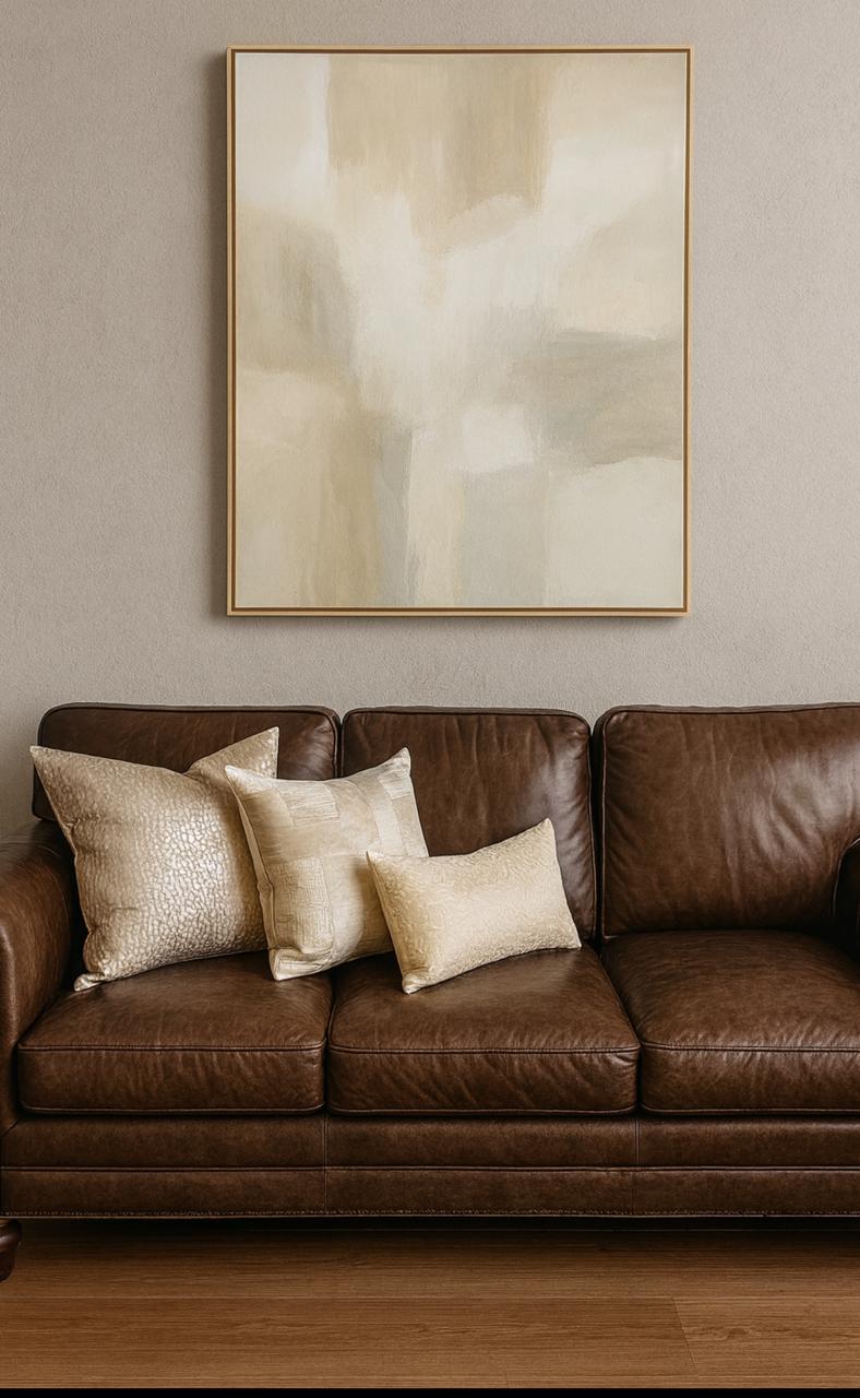 Cojín cruz dorado beige 50*50