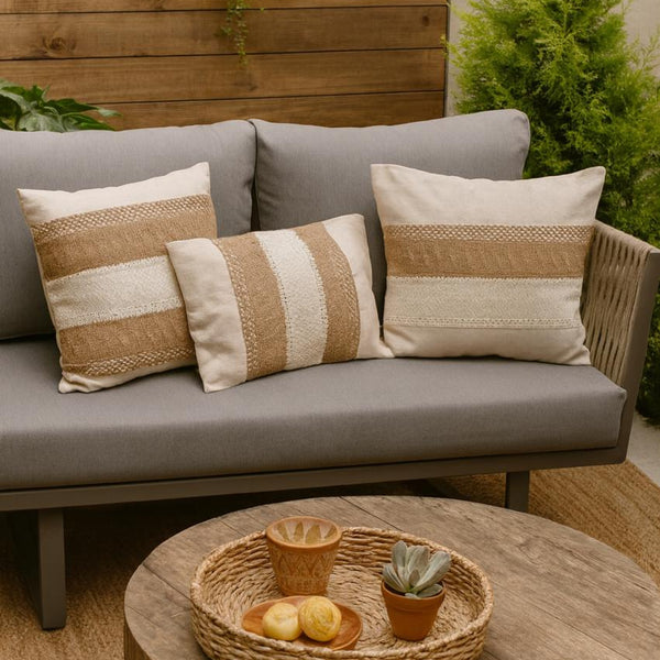 Cojín telar crudo 30*50