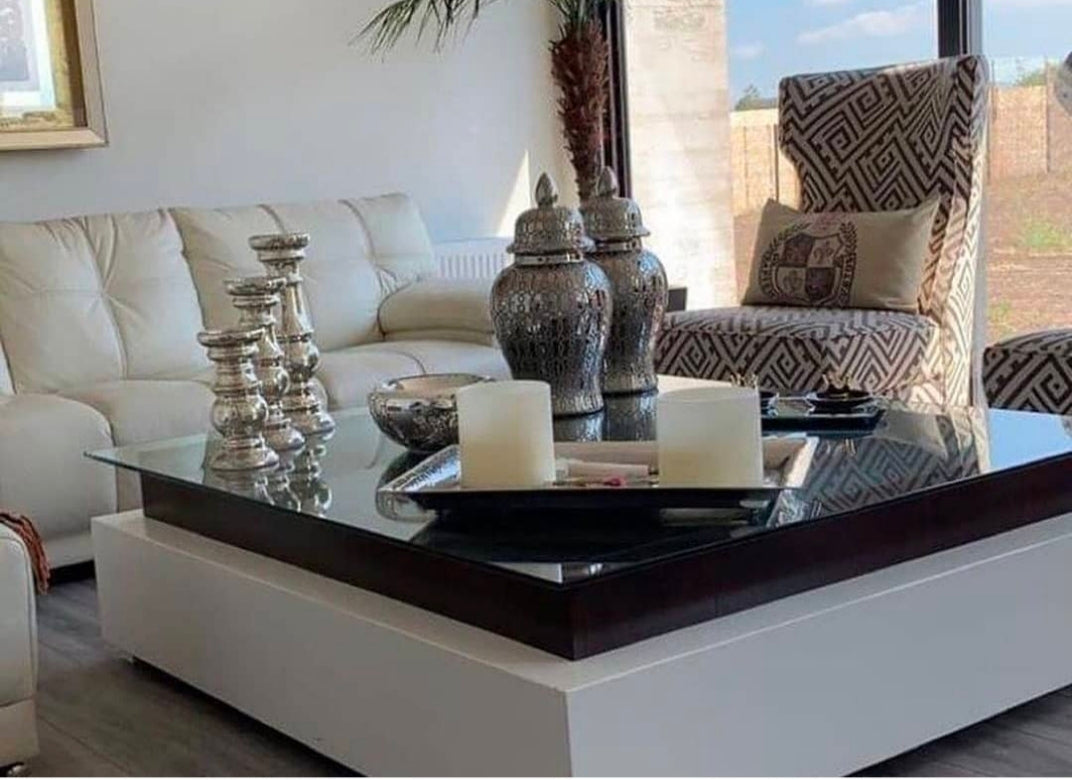 Mesa centro bicolor | Entrega 30 días.